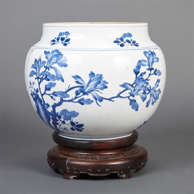 Lot 144 - Chinese Blue and White Porcelain Bowl Qing...