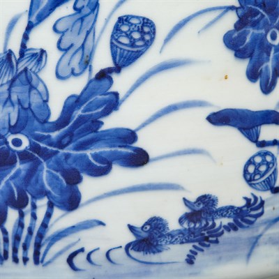 Lot 211 - Pair of Chinese Blue and White Porcelain...