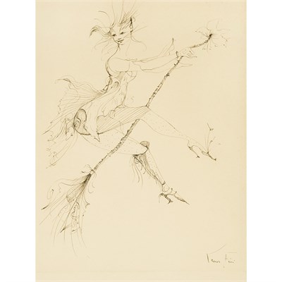 Lot 118 - Leonor Fini Argentine/French, 1908-1996 Witch...
