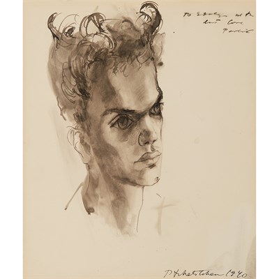 Lot 39 - Pavel Tchelitchew Russian, 1898-1957 Portrait...
