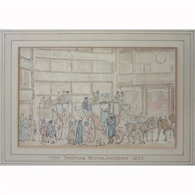 Lot 133 - Thomas Rowlandson English, 1756-1827 Coaches...