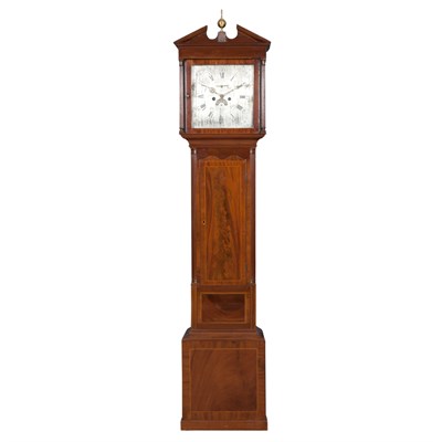 Lot 230 - Irish George III Mahogany Tall Case Clock...