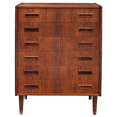 Lot 265 - Danish Design Chest of Drawers, mid 20th...