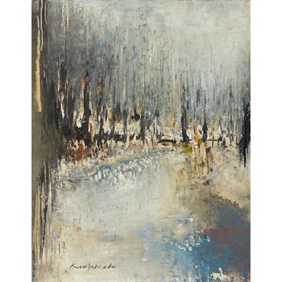 Lot 80 - Kenzo Okada Japanese/American, 1902-1982 Town...