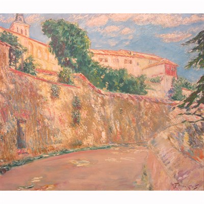 Lot 27 - Maurice Fromkes American, 1872-1931 The Road...