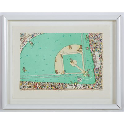 Lot 211 - James Rizzi (1950-2011) BASKETBALL; BASEBALL...