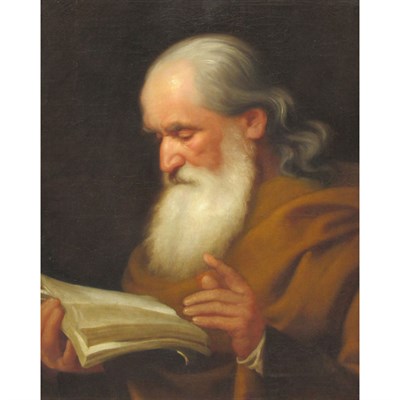 Lot 42 - Manner of Peter Paul Rubens An Apostle Reading...