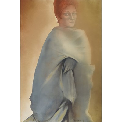 Lot 122 - Harold Stevenson American, b. 1929 Portrait of...