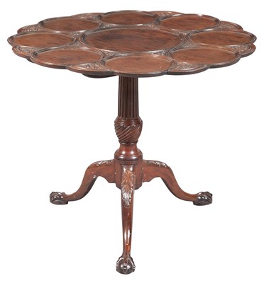 Lot 145 - George III Style Mahogany Supper Table Part...
