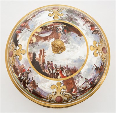 Lot 151 - Meissen Gilt-Metal Mounted, Gilt and...