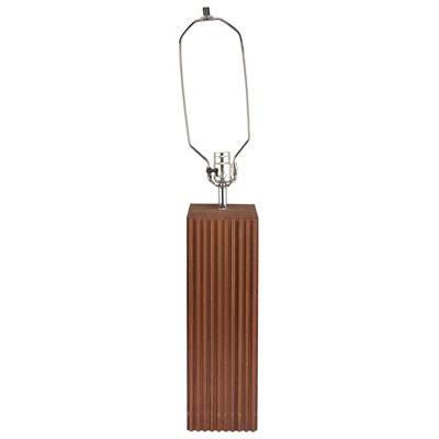 Lot 267 - Danish Design Lamp, 20th century Walnut Height...