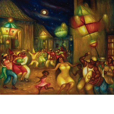 Lot 99 - Hector Molne Cuban, b. 1937 Conga Camagueyana,...