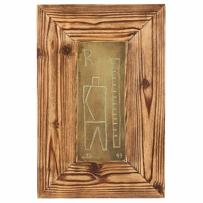 Lot 36 - Joaquin Torres Garcia Uruguayan, 1874-1949...