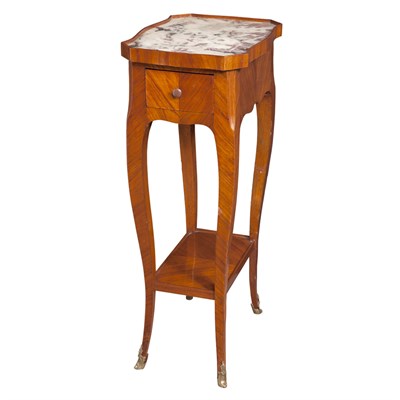 Lot 193 - Louis XV Style Tulipwood Occasional Table The...