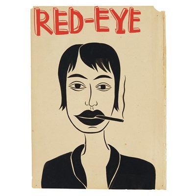 Lot 135 - Margaret Kilgallen American, 1967-2001 Red-Eye,...