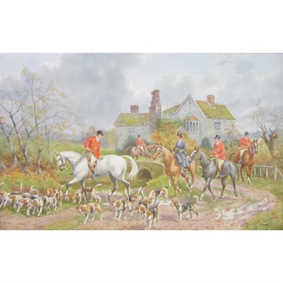 Lot 149 - H. Murray British, 20th Century A Fox Hunt:...