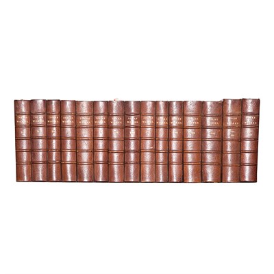 Lot 510 - [FINE BINDINGS] ZOLA, EMILE. Works. London:...