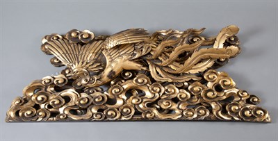 Lot 224 - Pair of Chinese Giltwood Architectural...