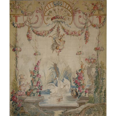 Lot 454 - Aubusson Tapestry Panel France, late 18th...