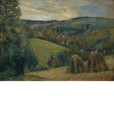 Lot 23 - Emile Bernard French, 1868-1941 Molosmes -...