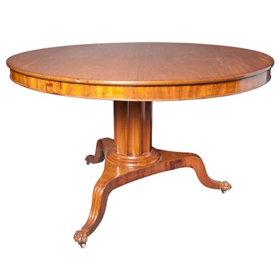 Lot 170 - Continental Neoclassical Mahogany Breakfast...