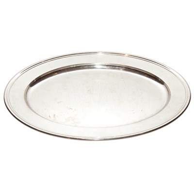 Lot 384 - Gorham Silver Plated Oval Meat Platter Length...