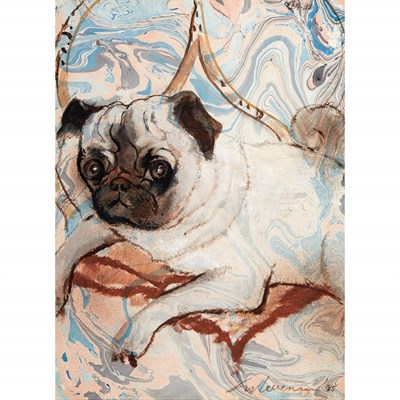 Lot 128 - Harold Stevenson American, b. 1929 Pug, 1985...