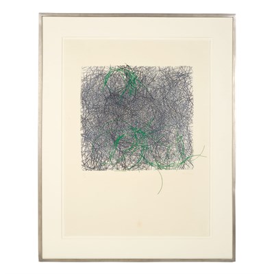 Lot 117 - Pol Bury (1922-2005) COMPOSITION Color etching,...