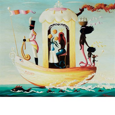 Lot 48 - Orville Bulman American, 1904-1978 La Barque...