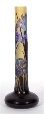 Lot 273A - Gallé Art Nouveau Acid Etched Four-Color Cameo...