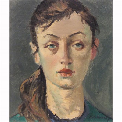 Lot 13 - Nicolai Cikovsky American, 1894-1987 Head of a...