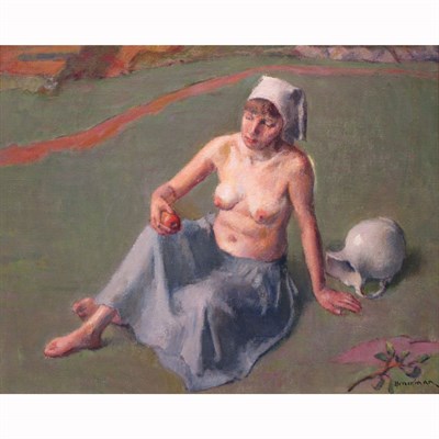 Lot 19 - Robert Brackman American/Russian, 1898-1980 On...