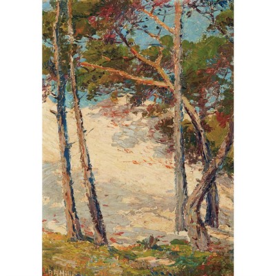 Lot 60 - Anna Althea Hills American, 1882-1930 Pines...