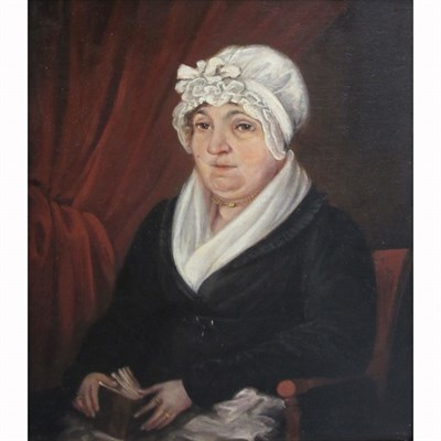 Lot 2 - American School 19th Century Portrait of a...