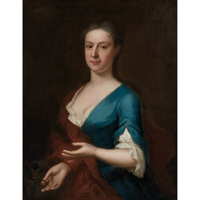 Lot 83 - English School 18th Century Portrait of a Lady...