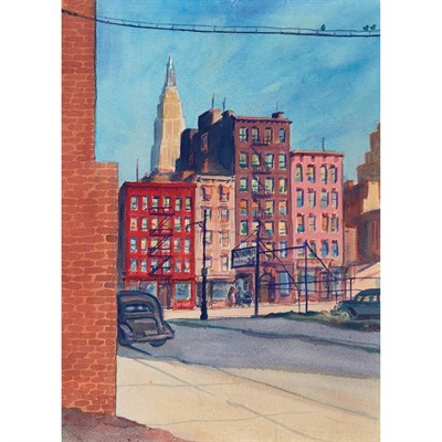 Lot 107 - Bernard von Eichman American, 1899-1970 Side...