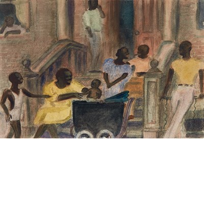 Lot 108 - Bernard von Eichman American, 1899-1970 Summer...
