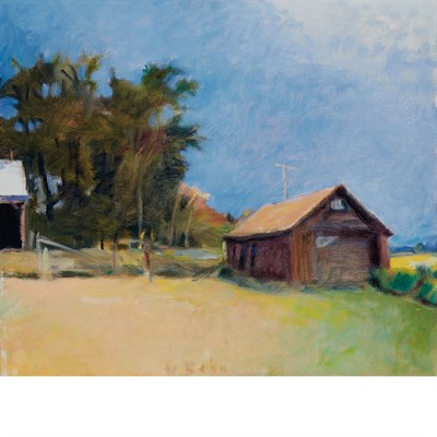 Lot 46 - Wolf Kahn German/American, b. 1927 On the...