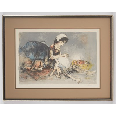 Lot 104A - Jean Jansem [DANCERS]; [SEATED DANCER];...