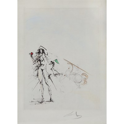 Lot 126 - Salvador Dali LA PECHEUR (FIELD 68-2I)...