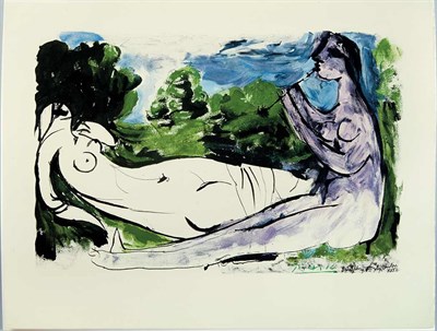 Lot 221 - After Pablo Picasso LA FLUTE DOUBLE Complete...