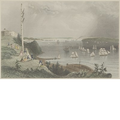 Lot 93 - Artist Unknown [NEW YORK VIEWS] Four...