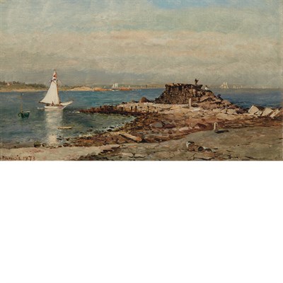 Lot 60 - Edmund Darch Lewis American, 1835-1919 Sailing...