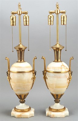 Lot 272 - Pair of Louis XVI Style Gilt and...
