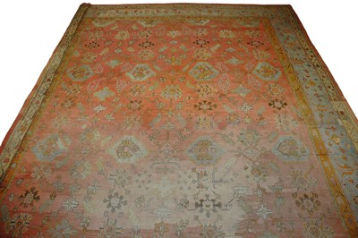Lot 509 - Oushak Carpet West Anatolia, early 20th...