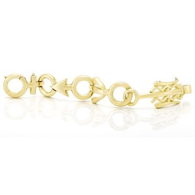 Lot 3 - Gold Bracelet, Cartier