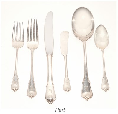 Lot 298 - Set of Wallace Grand Colonial Sterling Silver...