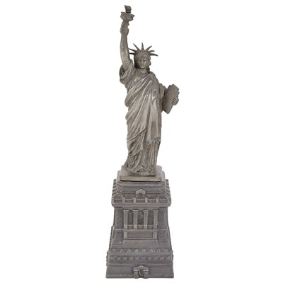 Lot 206 - American Committee Patinated-Metal Model of...