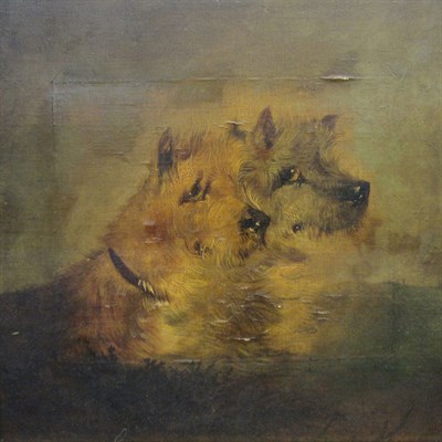 Lot 32 - Manner of J. Langlois Study of Two Cairn...