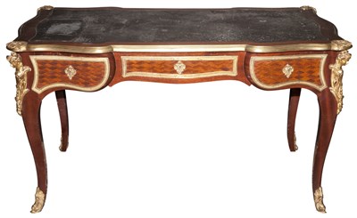 Lot 287 - Louis XV Style Gilt-Metal Mounted Mahogany and...